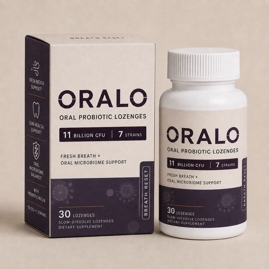 ORALO Breath Reset — Daily Oral Probiotic Lozenge
